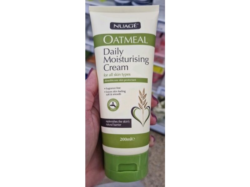 Nuage Daily Moisturising Cream, Oatmeal, 200 mL