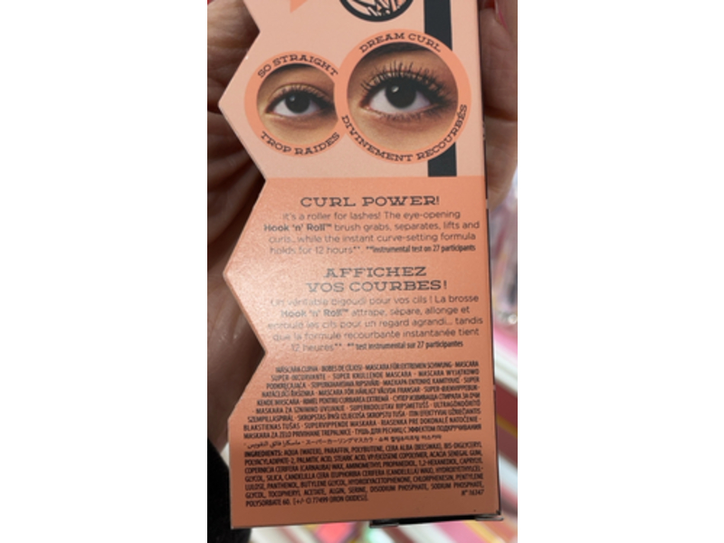 Benefit Roller Lash Super-Curling & Lifting Mascara, 0.3 oz/8.5 g
