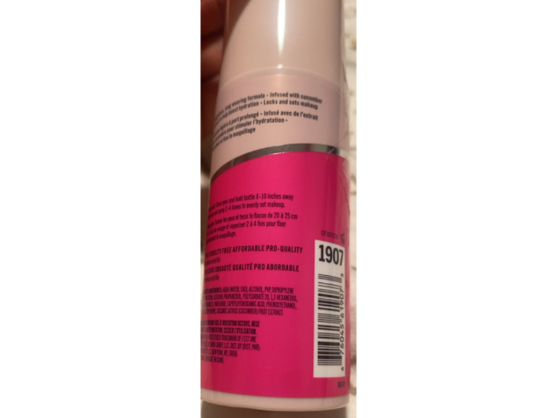 Hard Candy Sheer Envy Setting Spray, 2.2 fl oz/65 mL