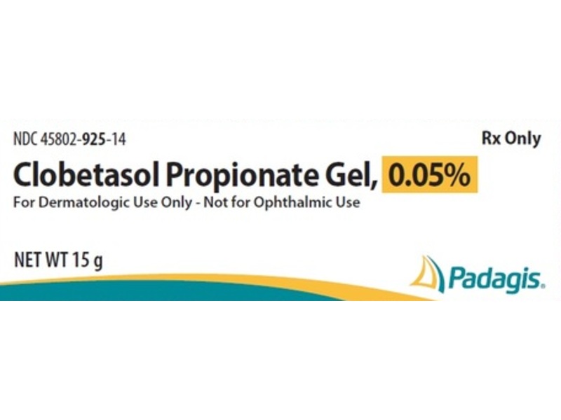 Clobetasol Propionate Gel 0.05%, 60 g, Padagis (Rx)