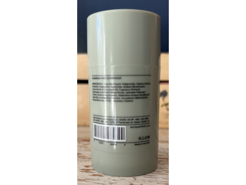 Salt & Stone Deodorant, Bergamot & Hinoki, 1 oz/28 g