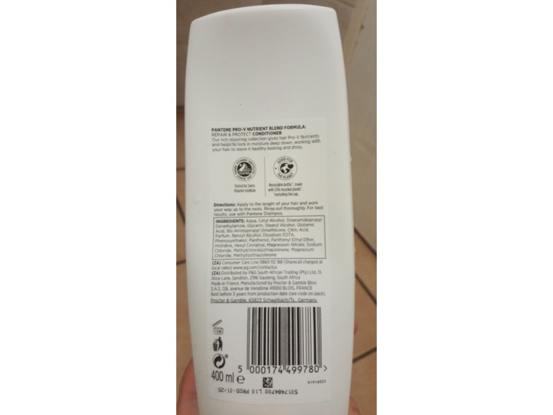 Pantene Pro-V Repair & Protect Conditioner, 400 mL