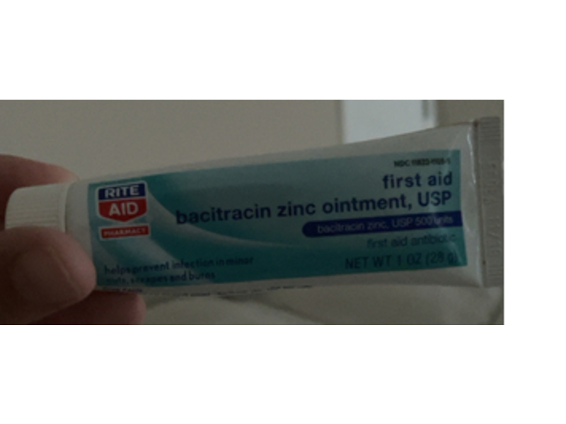 Rite Aid First Aid Bacitracin Zinc Ointment, 1 oz/28 g