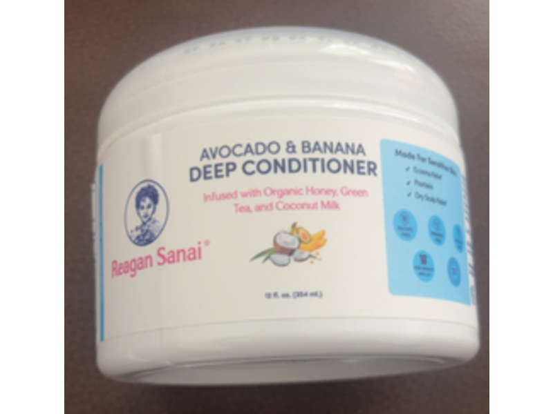 Reagan Sanai Deep Conditioner, Avocado & Banana, 12 fl oz/354 mL