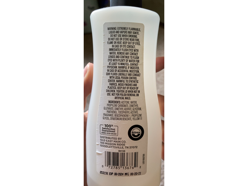 Studio Selection Regular Nail Polish Remover, Vitamin E & Panthenol, 10 fl oz/295 mL