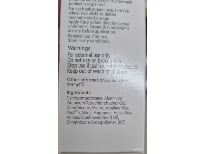 Dove Clinical Protection Cream Antiperspirant Deodorant, Fresh Touch, 45 mL