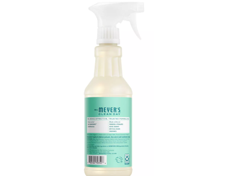 Mrs.Meyer's Clean Day Multi-Surface Everyday Cleaner, Mint Scent, 16 fl oz/473 mL