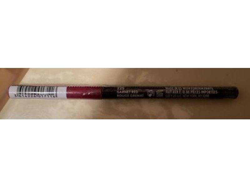 Covergirl Exhibitionist Lip Liner, 225 Garnet Red, 0.012 oz