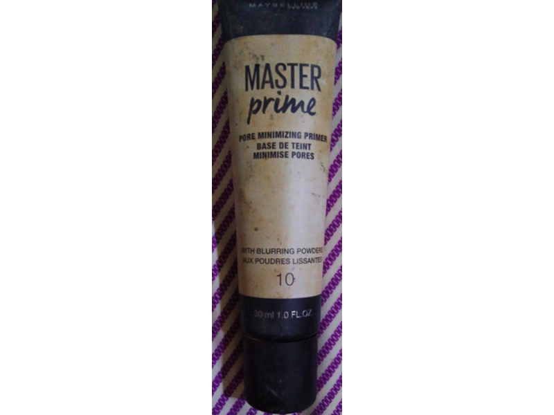 Maybelline New York Master Prime Pore Minimizing Primer, 10, 1.0 fl oz / 30 ml