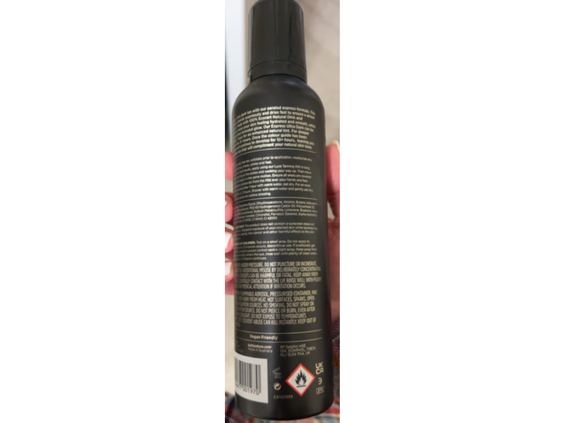 Bali Body Express Tan Ultra Dark, 7.61 fl oz/225 mL