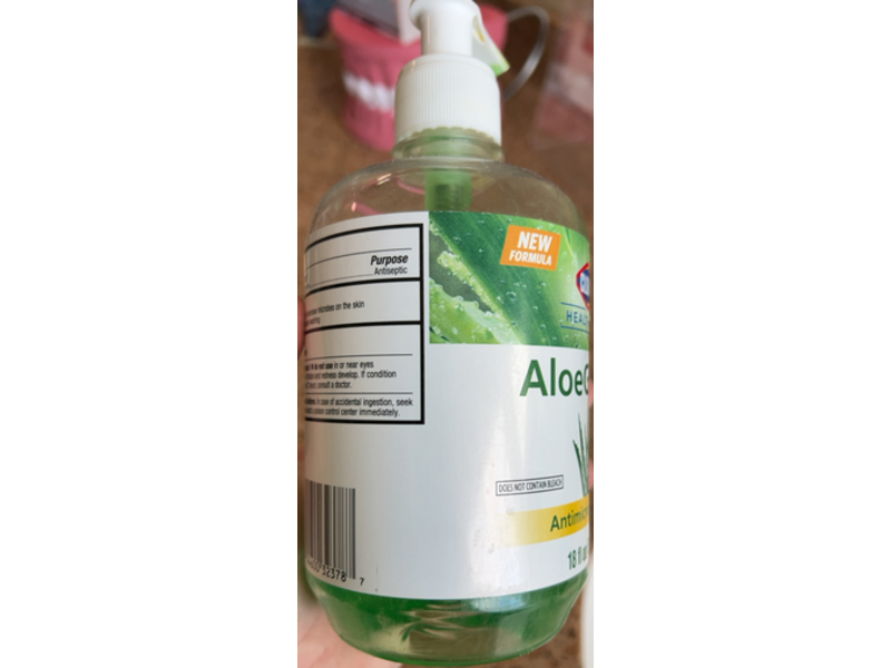 Clorox Healthcare AloeGuard Antimicrobial Soap, 18 fl oz/532 mL