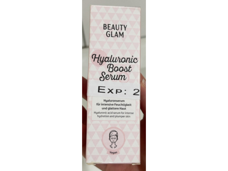 Beauty Glam Hyaluronic Boost Serum, 30 mL