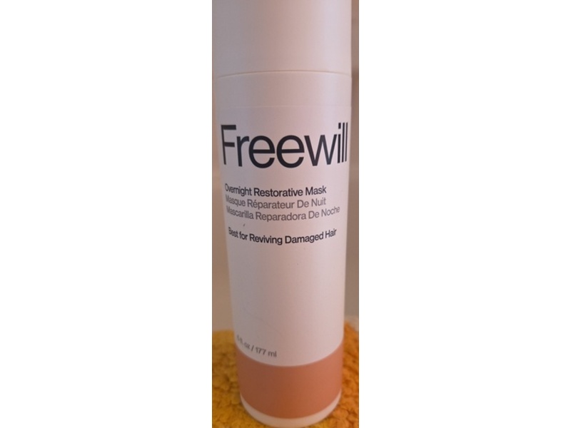 Freewill Overnight Restorative Mask, 6 fl oz/177 mL