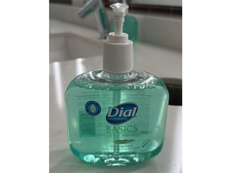 Dial Basics Liquid Hand Soap, 16 fl oz/473 mL