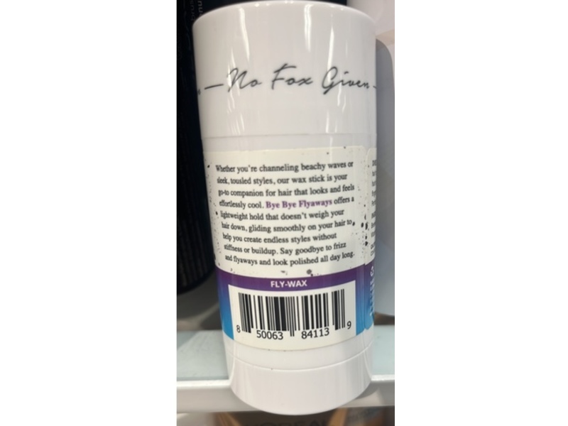 FoxyBae Bye Bye Flyaways Wax Stick, 2.5 fl oz/71 g