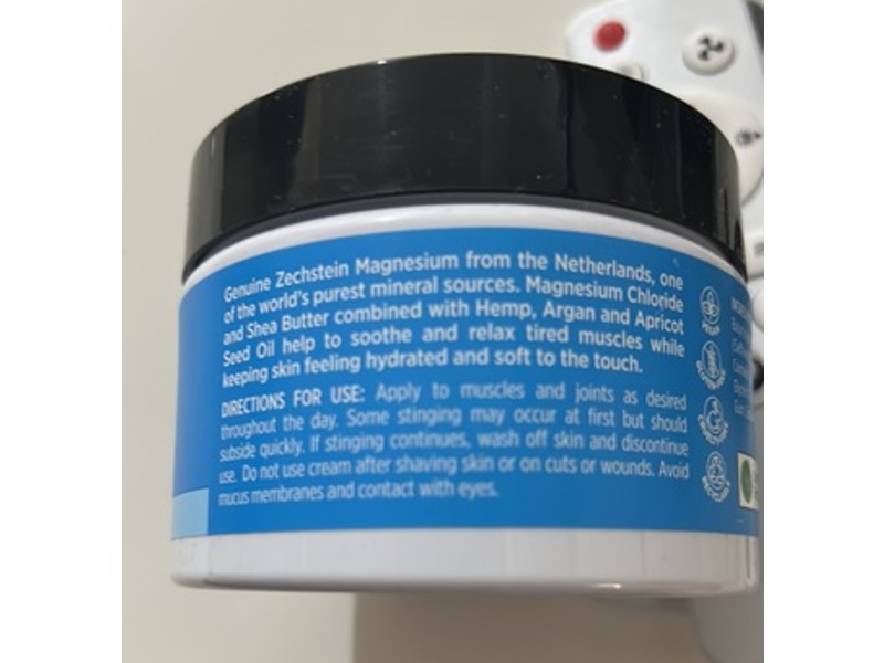 Shikai Magnesium Body Cream, 4.5 fl oz/135 mL