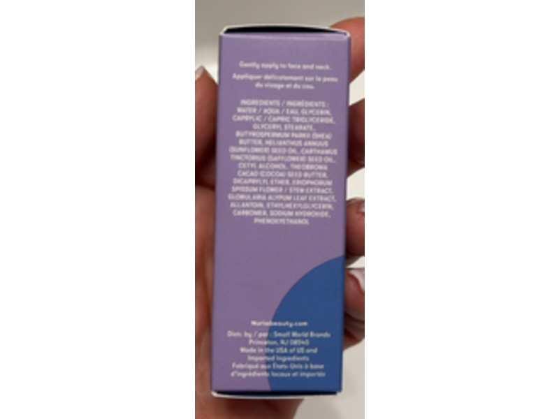 Nuria Calm Daily Moisturizer, Cottongrass, 0.3 fl oz/10 mL