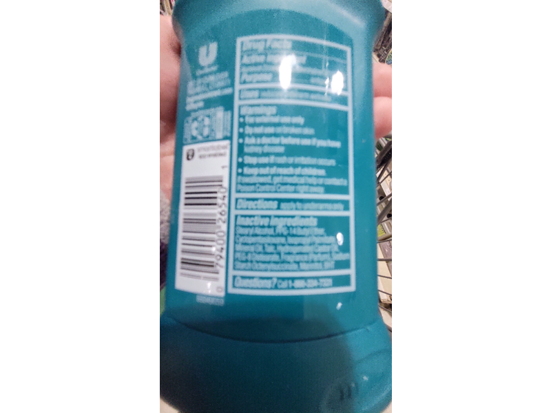 Degree Original Antiperspirant Deodorant, Cool Rush, 2.7 OZ/76 G