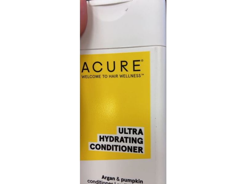 Acure Hair Wellness Ultra Hydrating Conditioner, Argan & Pumpkin, 12 fl oz/354 mL