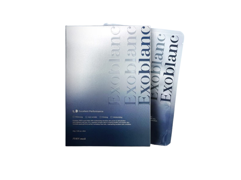 EXOblanc PDRN Facial Mask, 1.05 oz/30 g, Pack of 5