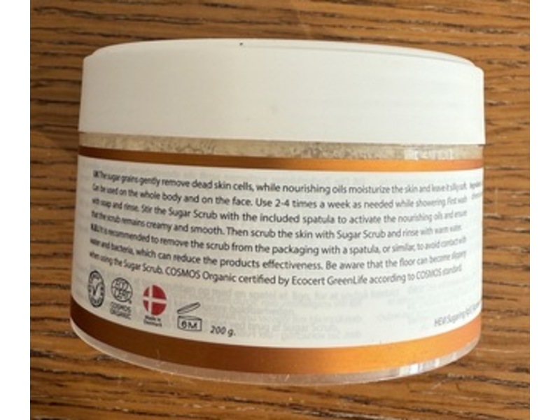 Hevi Sugaring Exfoliate & Moisturize Sugar Scrub, 200 g