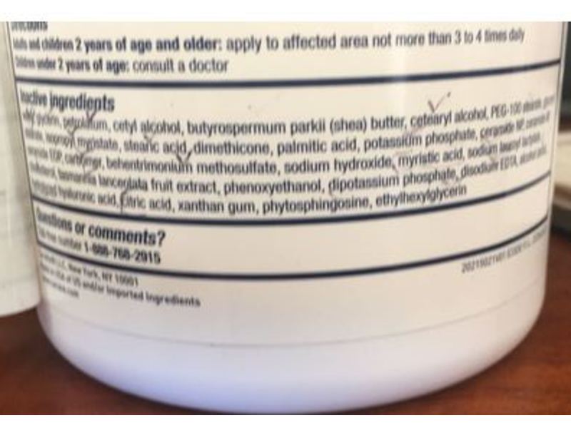 CeraVe Itch Relief Moisturizing Cream, 19 oz/539 g