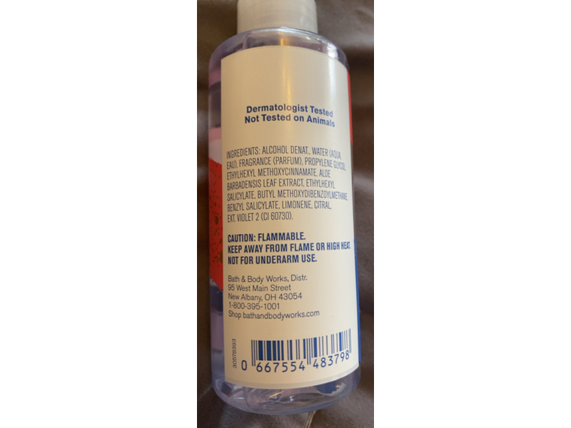 Bath & Body Works Firecracker Pop Fragrance Mist, 3 fl oz/88 mL