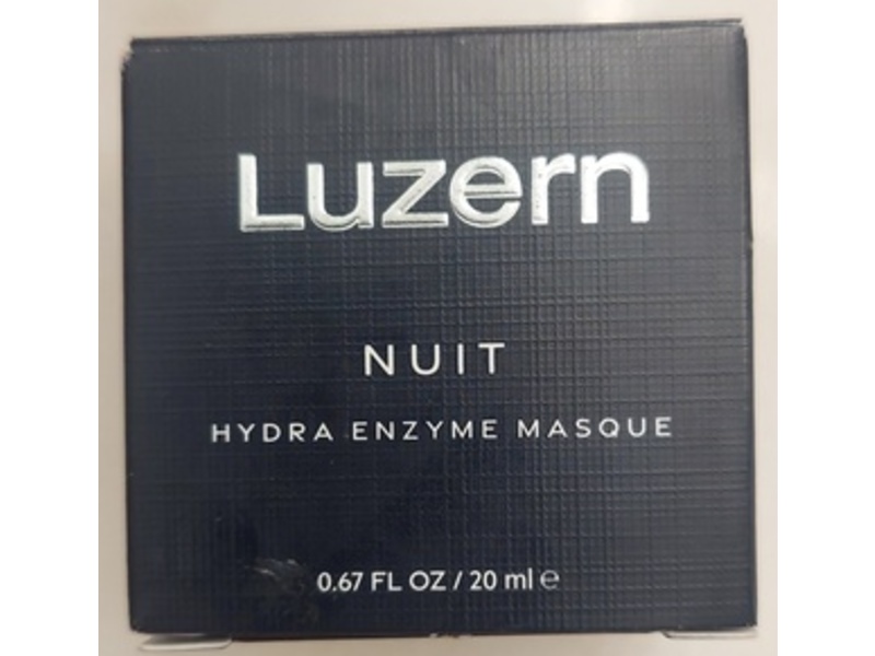 Luzern Nuit Hydra Enzyme Masque, 0.67 fl oz/20 mL