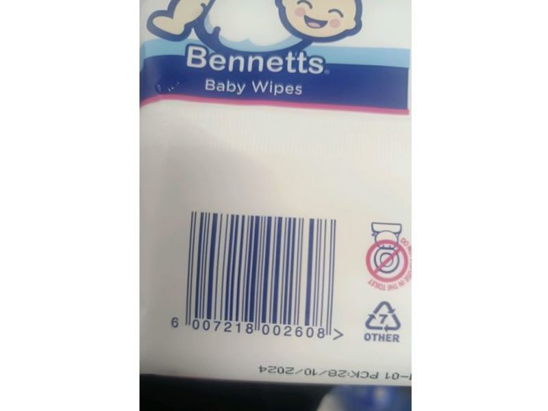 Bennetts Baby Wipes