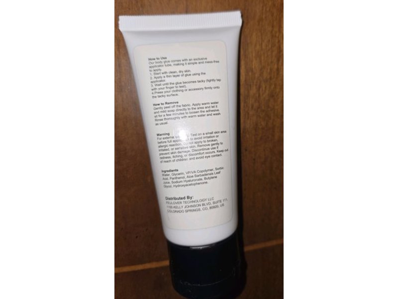 Body Glue Wash Off Fashion Adhesive, 60 mL