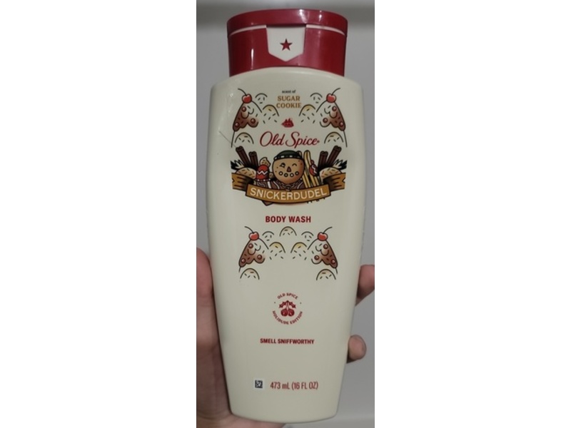 Old Spice Body Wash, Snickerdudel Sugar Cookie Scent, 16 fl oz/473 mL