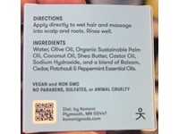 Komoni Hydrate Shampoo Bar, 2.5 fl oz/70 g - Image 4