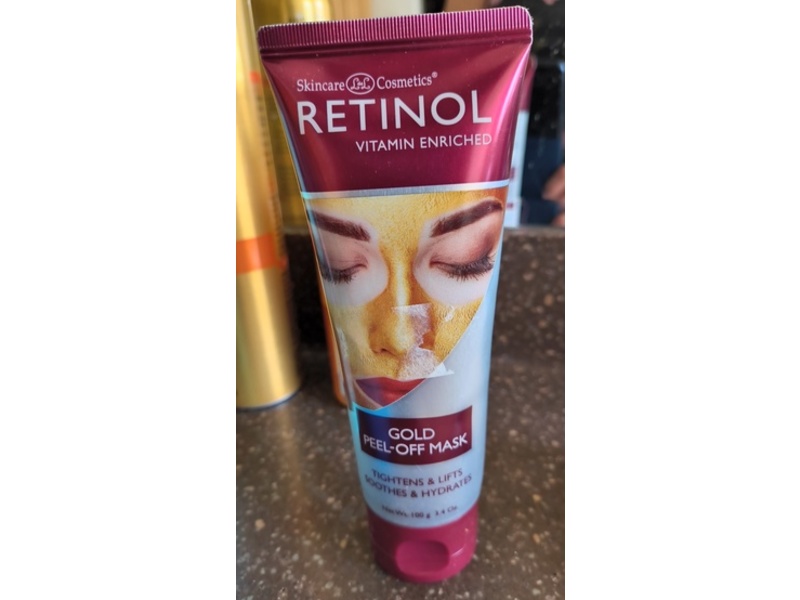 Retinol Anti-Aging Gold Peel-Off Mask, 3.4 oz/100 g