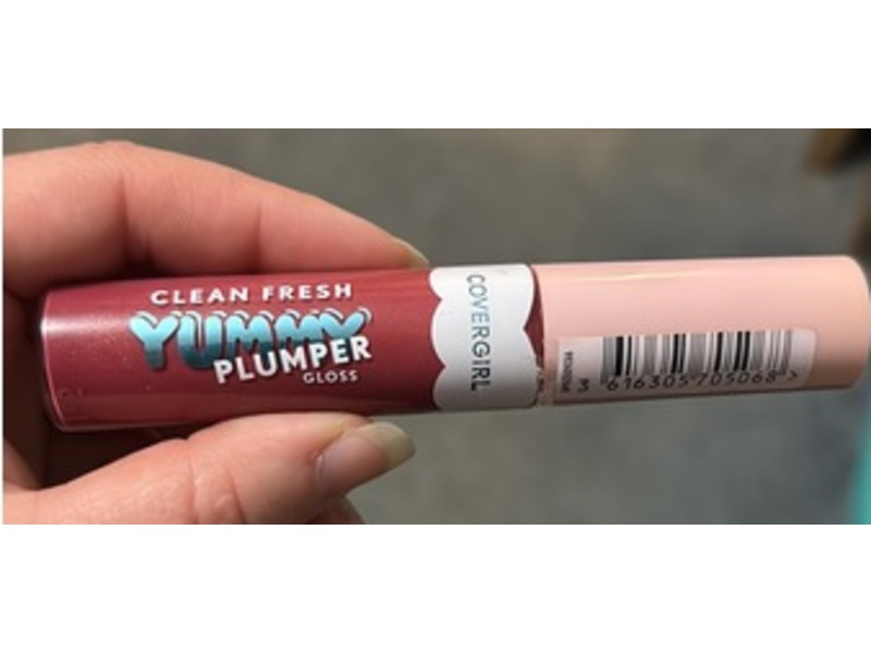 Covergirl Clean Fresh Yummy Plumper Lip Gloss, 860 Encourage-Mint, 0.33 fl oz/10 mL