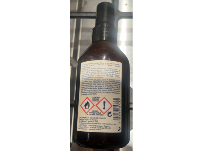 L'Occitane en Provence Cocon de Serenite Relaxing Pillow Mist, 3.3 fl oz/100 mL