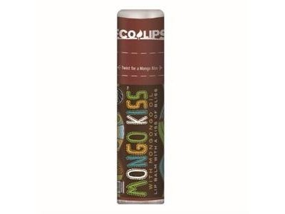 Eco Lips Mongongo Oil Mongo Kiss Lip Balm, Pomegranate , 0.25 oz