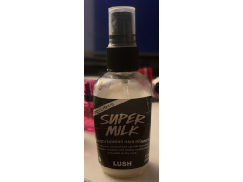 Lush Conditioning Hair Primer, Super Milk, 3.3 fl oz/100 mL