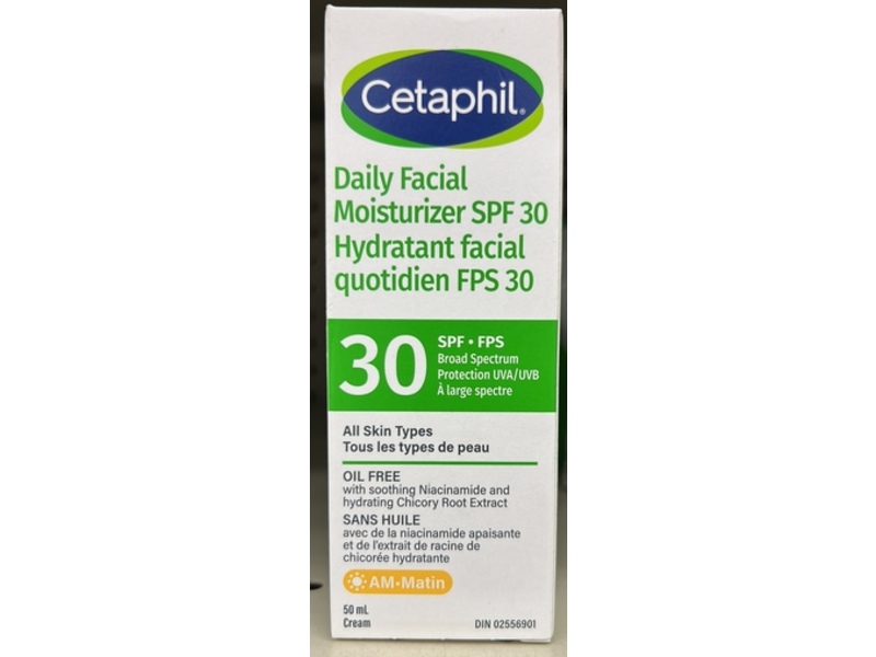 Cetaphil Daily Facial Moisturizer, SPF 30, 50 mL