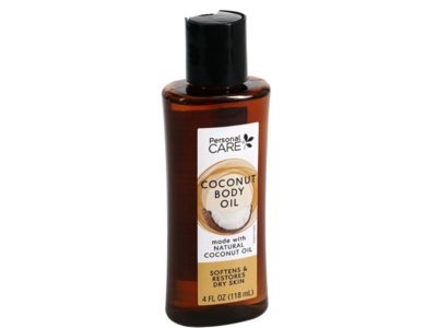 Personal Care Coconut Body Oil, 4 fl oz/118 mL