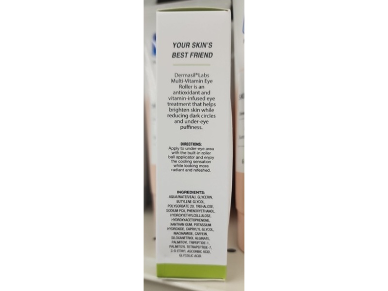 Dermasil Multi-Vitamin Eye Roller Serum, 0.5 fl oz/15 mL