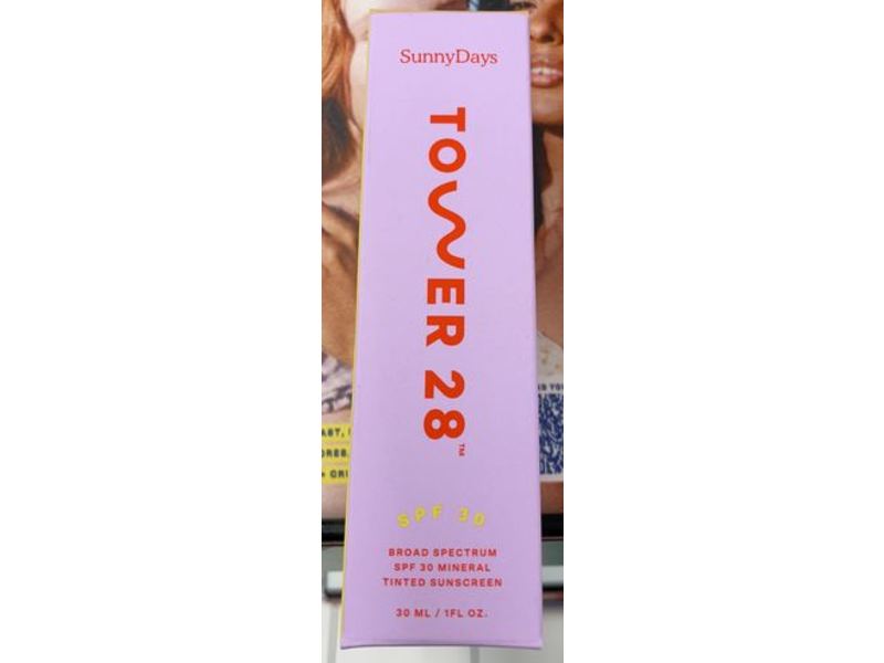 Tower 28 SunnyDays Tinted Sunscreen, SPF 30, 70 Venice, 1 fl oz/30 mL