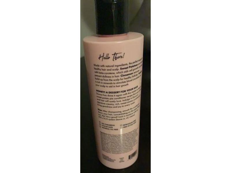 Donna's Recipe Moisturizing Conditioner, Sweet Potato Pie, 8 fl oz/300 mL
