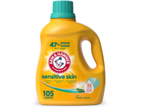 Arm & Hammer Sensitive Skin Plus Fresh Scent Liquid Laundry Detergent, 105 Loads, 105 fl oz/3.1 L - thumbnail 1