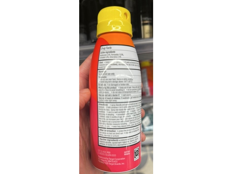 Up & UP Sport Sunscreen Spray, SPF 30, 2.7 oz/76.5 g