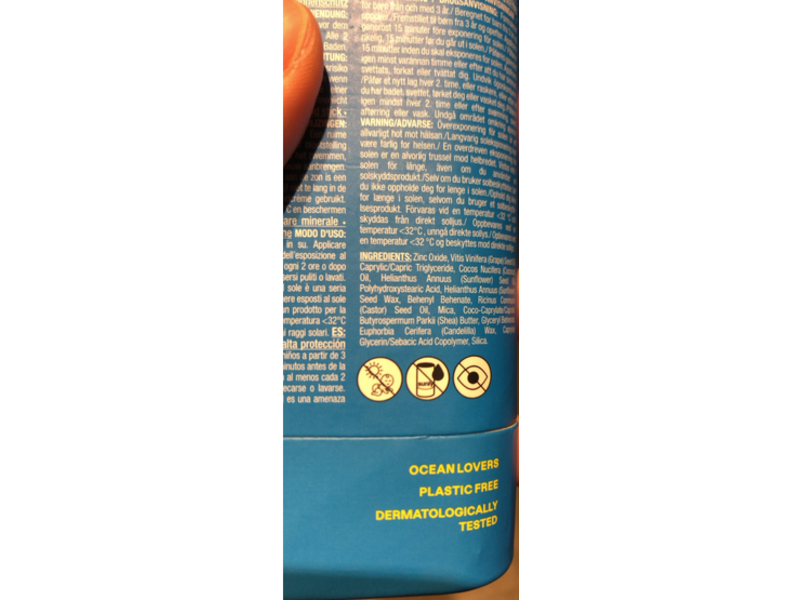 Attitude Natural Care Kids Sunly Mineral Sunscreen Stick, SPF 30, 2.1 oz/60 g