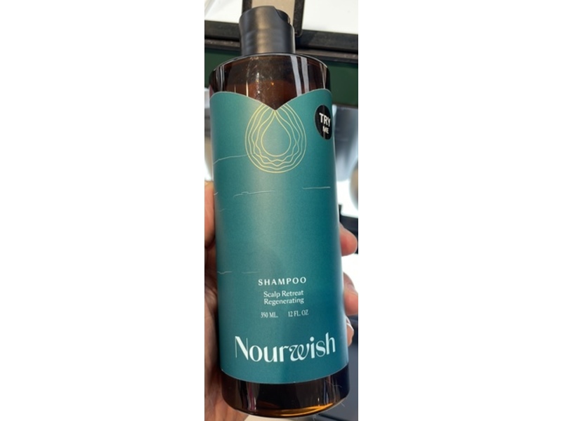 Nourwish Scalp Retreat Regenerating Shampoo, 12 fl oz/350 mL