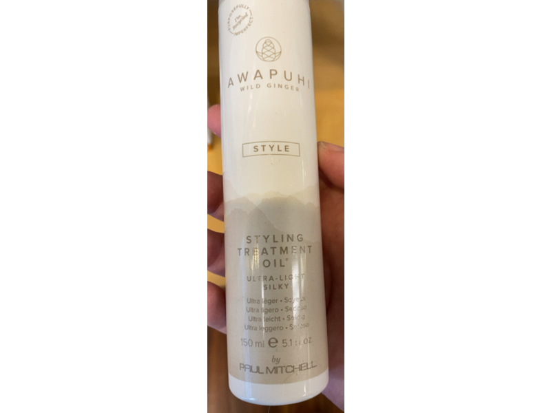 Awapuhi Wild Ginger Styling Treatment Oil, 5.1 fl oz/150 mL