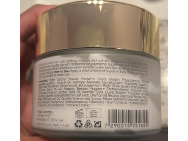 Kristals Cosmetics Rock Crystal Free Magic Supreme Body Butter, 10 fl oz/300 mL