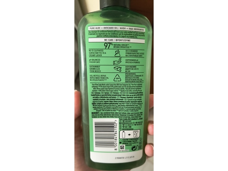 Herbal Essences Dry Scalp Shampoo, Pure Aloe + Avocado Oil, 380 mL