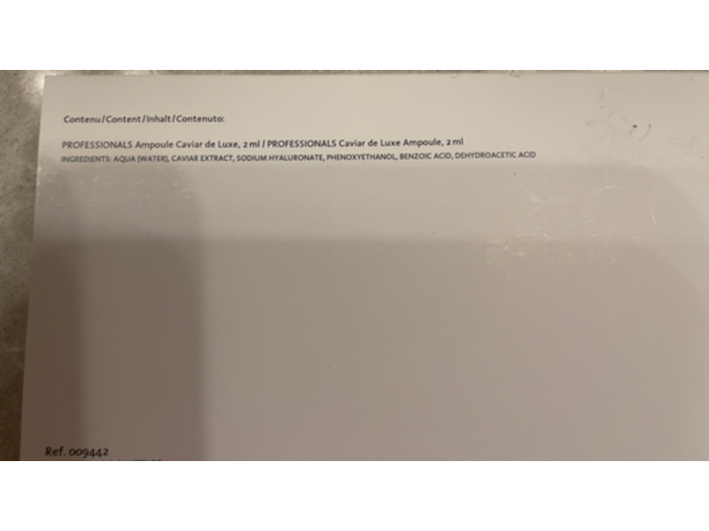 Monteil Caviar De Luxe Ampoule Serum Kit, 2 mL, 3 Count